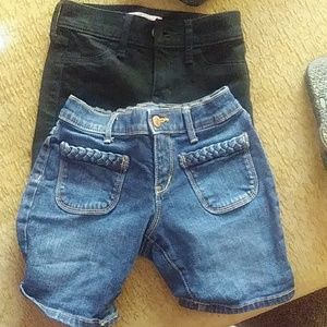Girls jean shorts